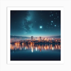 Night Sky Art Print