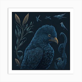 Bird Of The Night Art Print