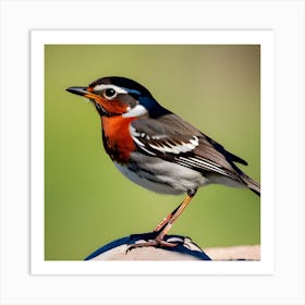 Rufous-Tailed Robin Art Print