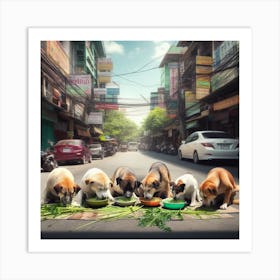 Thai Lunch Anyone? Art Print