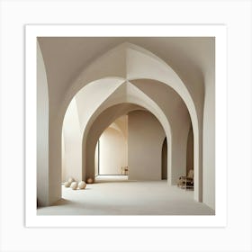 Arches In A Room Art Print