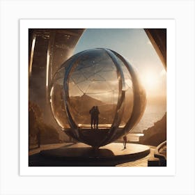 Alien Planet 1 Art Print