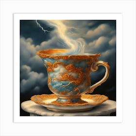 Cup Of Tea 4 Art Print