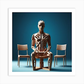 Human Skeleton 1 Art Print