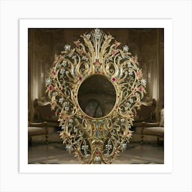 Aphrodisiac Mirror Art Print