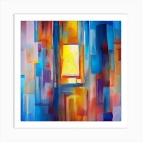 Abstract Painting 11 Art Print