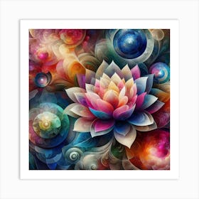 Lotus Flower 2 Art Print