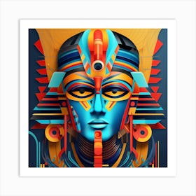 Egyptian Art 2 Art Print