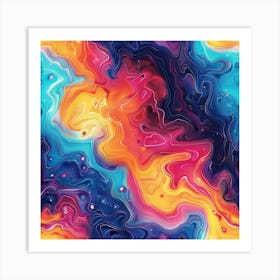 Abstract Aura (1) Art Print