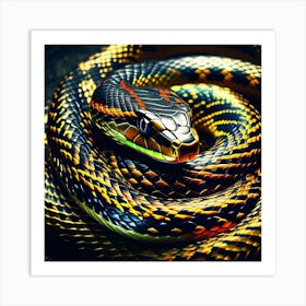 Snakes Art Print