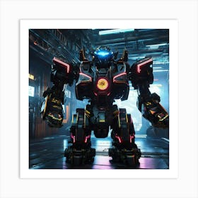 Robot From Transformers thhh Art Print