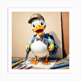 Donald Duck 43 Art Print