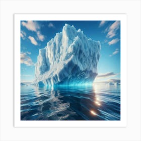 Iceberg Stock Videos & Royalty-Free Footage Art Print