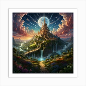 Fairytale Castle 26 Art Print