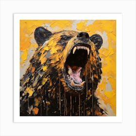 Grizzly Bear Art Print