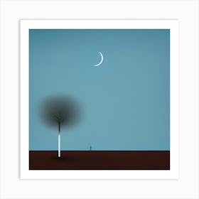 Stillness of the wind Art Print