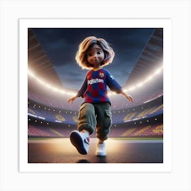 Barcelona Fc Art Print