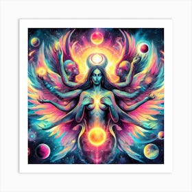 Psychedelic Art 8 Art Print