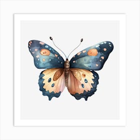 Watercolor Butterfly Art Print