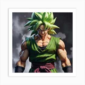 Dragon Ball Super Saiyan 3 Art Print