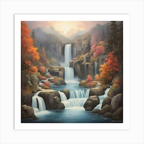 Waterfall Art Print