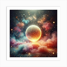 Nebula In Space 1 Art Print