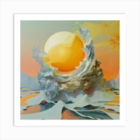 'Sunrise' 3 Art Print