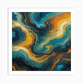 Abstract Painting 113 Art Print