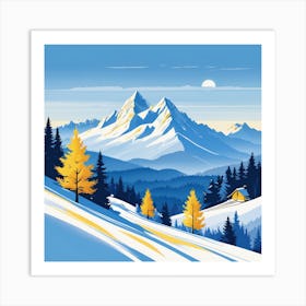 Winter Landscape 1 Art Print