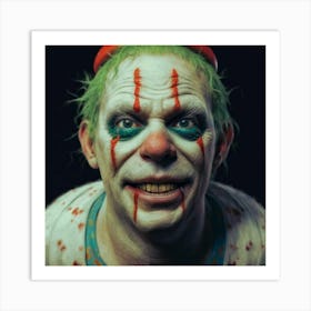 Clown Portrait 1 Art Print