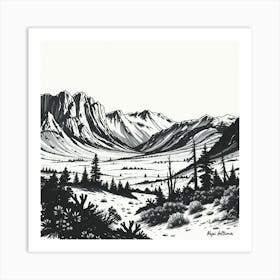 Yosemite Valley Art Print