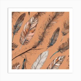 Feathers Art Print