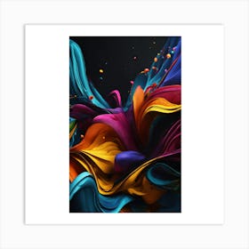 Abstract Painting 33 Art Print