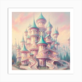 Cinderella Castle 4 Art Print