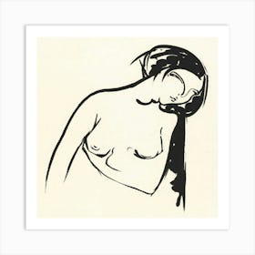 Nude Woman 2 Art Print