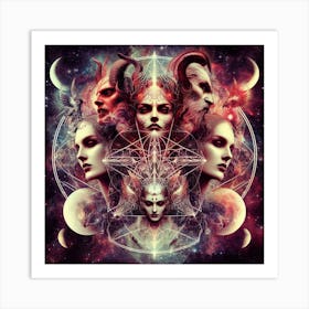 Satan Art Print