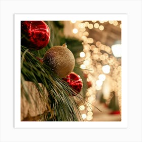 Christmas Lights 2 Art Print