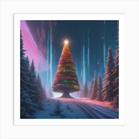 Christmas Tree 15 Art Print