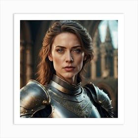 Knightly Grace Art Print