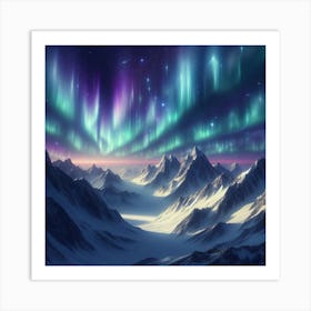 Aurora Borealis 2 Art Print