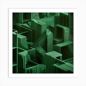 'The City' 1 Art Print