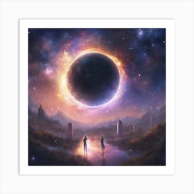 244256 A Stellar Galaxy Goodbye Party With Stars And A So Xl 1024 V1 0 Art Print