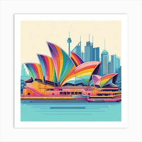 Sydney Opera House 3 Art Print