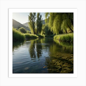 Weeping Willow Art Print