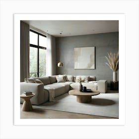 Modern Living Room 119 Art Print