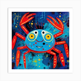 Crab Abstract 1 Art Print