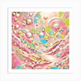 Abstract Painting 7 Art Print