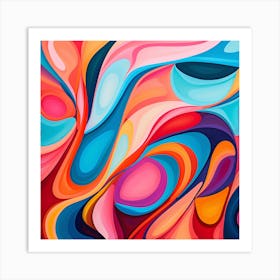 Abstract Painting 27 Art Print