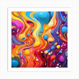 Abstract Abstract Painting 7 Art Print