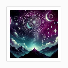 Astrology Art Print